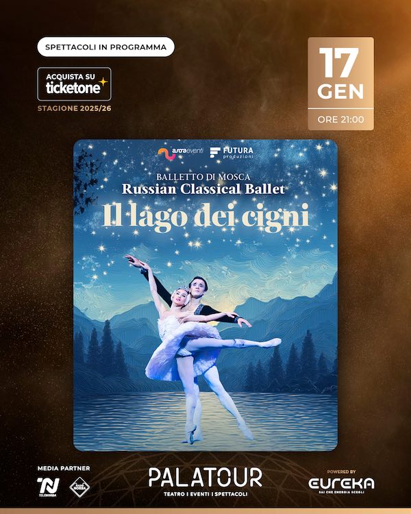 A Bitritto il 17 gennaio Il Lago dei Cigni con il Russian Classical Ballet