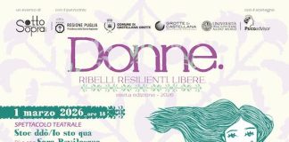 “Donne. Ribelli. Resilienti. Libere.” a Castellana Grotte