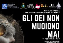 A Trinitapoli la tavola rotonda “Gli dei non muoiono mai”