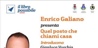 “Quel posto che chiami casa” di Enrico Galiano al Libro Possibile Winter