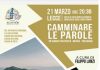 “Camminare le parole” con Filippo Lanzi e Alessandro Saturno a Lecce