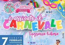 A Nardò il 7 febbraio il Carnevale di Candy House