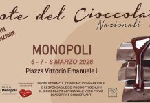 Festa del Cioccolato a Monopoli dal 6 all’8 Marzo 2026