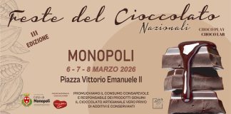 Festa del Cioccolato a Monopoli dal 6 all’8 Marzo 2026