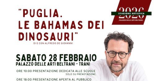 “Puglia. Le Bahamas dei Dinosauri”: la presentazione a Trani