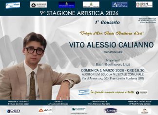 Concerto di Vito Alessio Calianno a Francavilla Fontana