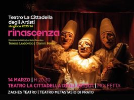 Arlecchino di Zaches Teatro il 14 marzo a Molfetta