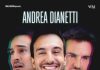 Andrea Dianetti in “Non ci pensare” al Teatro Metamorfosi di Rutigliano