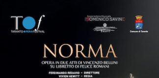 Norma di Vincenzo Bellini in scena al Teatro Fusco di Taranto