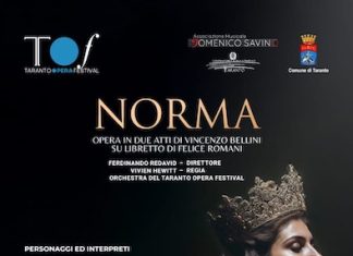 Norma di Vincenzo Bellini in scena al Teatro Fusco di Taranto