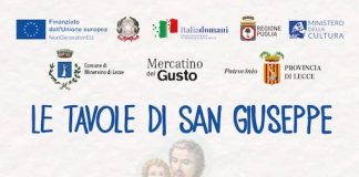 Le Tavole di San Giuseppe dal 15 al 19 marzo a Minervino di Lecce