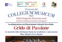 A Bari il concerto “Grido di Passione” con Pino Minafra & La Banda