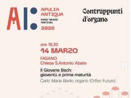 Apuliantiqua 2026, il festival itinerante prende il via da Fasano
