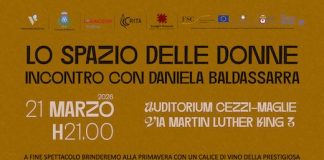 “Lo spazio delle donne” di e con Daniela Baldassarra a Maglie