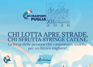 Il XII Congresso regionale della Uiltrasporti di Puglia domani a Bari