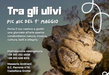 Primo Maggio, Pic Nic tra gli ulivi secolari a Castellana Grotte