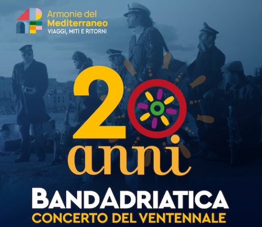 La BandAdriatica celebra vent’anni di musica a Lecce