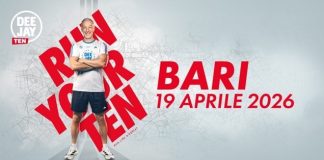 Bari, corsa Deejay Ten: le limitazioni al traffico e alla sosta