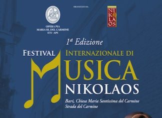 Bari, al via il Festival Internazionale di Musica “Nikolaos”