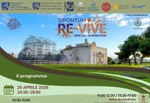 Il 25 aprile 2026 l’iniziativa Sipontum RE-VIVE