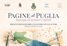 “Pagine di Puglia”, il 10 aprile secondo appuntamento a Grottaglie