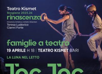Toc Toc in scena a Bari per Famiglie a Teatro Kismet