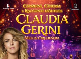 Claudia Gerini in “Canzoni, cinema e racconti d’autore” a Lucera