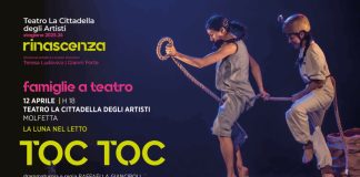 Molfetta, per Famiglie a Teatro il 12 aprile va in scena “Toc Toc”