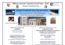 Bari, “Concerti in Biblioteca”: dal 22 aprile la Stagione 2026