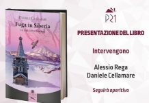 “Fuga in Siberia” di Daniele Cellamare: la presentazione a Bari
