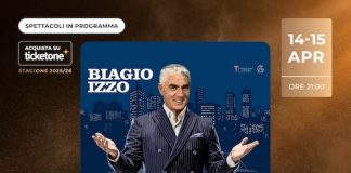 Biagio Izzo in “L’arte della truffa” a Bitritto