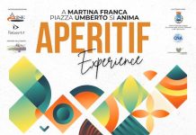 ‘Piazza Umberto si illumina-Aperitif Experience’ oggi a Martina Franca