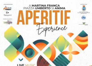 ‘Piazza Umberto si illumina-Aperitif Experience’ oggi a Martina Franca