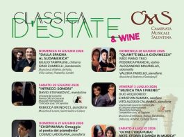 “Classica d’Estate… & wine”: il 21 giugno a Lecce “Chopiniana: omaggio al poeta del pianoforte”