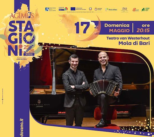 Il duo Furia-Schirru in “Contemporary Tango” a Mola di Bari