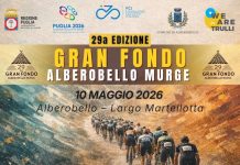 “Gran Fondo Alberobello Murge”: il 10 maggio la 29esima edizione