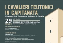 “I Cavalieri Teutonici in Capitanata”, il 29 maggio il convegno a Torre Alemanna