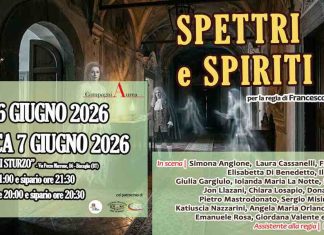 “Spettri e Spiriti” della CompagniAurea in scena a Bisceglie