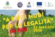 “A piedi nudi per la legalità”, il 22 maggio a Cerignola