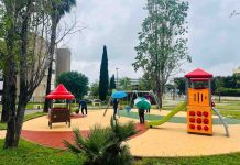 Inaugurate nuove aree giochi a Bari