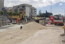 Bari, fognatura pluviale a Carbonara: lavori nella fase conclusiva
