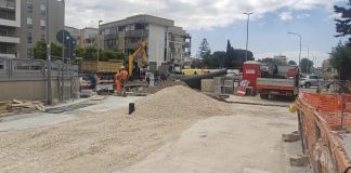 Bari, fognatura pluviale a Carbonara: lavori nella fase conclusiva