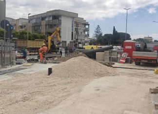 Bari, fognatura pluviale a Carbonara: lavori nella fase conclusiva