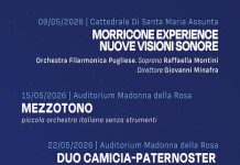 A Molfetta oggi il concerto “Melodramma da camera”