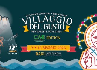 Bari, “Villaggio del Gusto. Cab edition 2026”