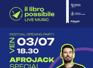 Afrojack alla Festa di apertura del Libro Possibile 2026