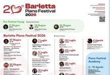 Barletta Piano Festival: dal 27 giugno al 10 agosto la 20esima edizione
