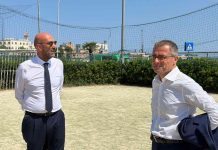 Bari, al via i lavori per i campetti intitolati a Michele Fazio