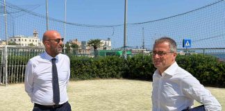 Bari, al via i lavori per i campetti intitolati a Michele Fazio