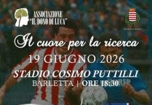 “Il Cuore per la Ricerca” domani a Barletta l’iniziativa solidale
